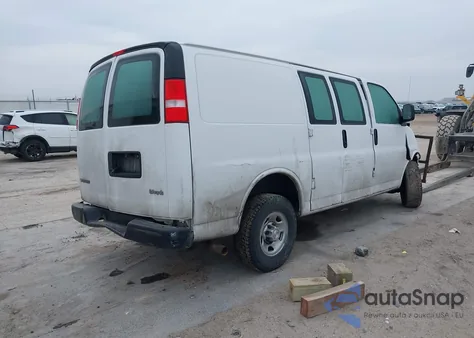 2017 Chevrolet Express 2500 Work Van from USA, damaged, VIN 1GCWGAFF2H1224271